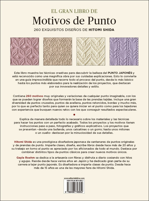 EL GRAN LIBRO DE MOTIVOS DE PUNTO