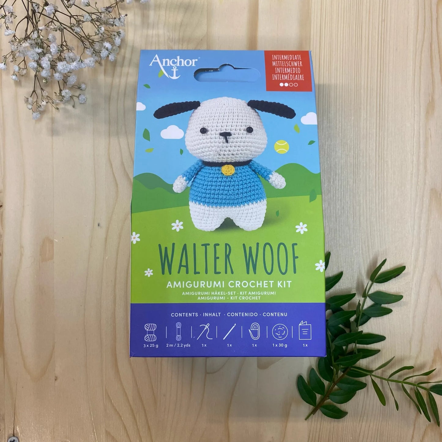 KIT AMIGURUMI - WALTER PERRO - ANCHOR