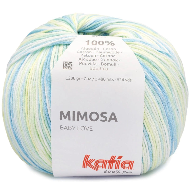 KATIA MIMOSA COLOR 302 - TEJE CON EL MATERIAL MAS DULCE DE KATIA