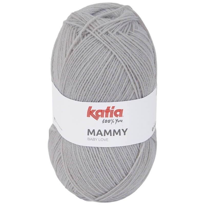 KATIA MAMMY - LA LANA QUE MAS SE VENDE PARA TEJER A LOS PEQUES EN EL COLOR GRIS MEDIO 201