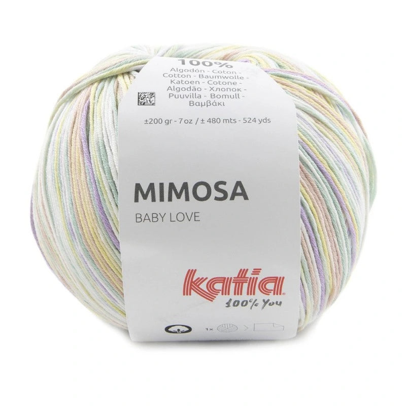 MIMOSA COLOR 308 DE KATIA - LA LANA MAS CARIÑOSA DE KATIA