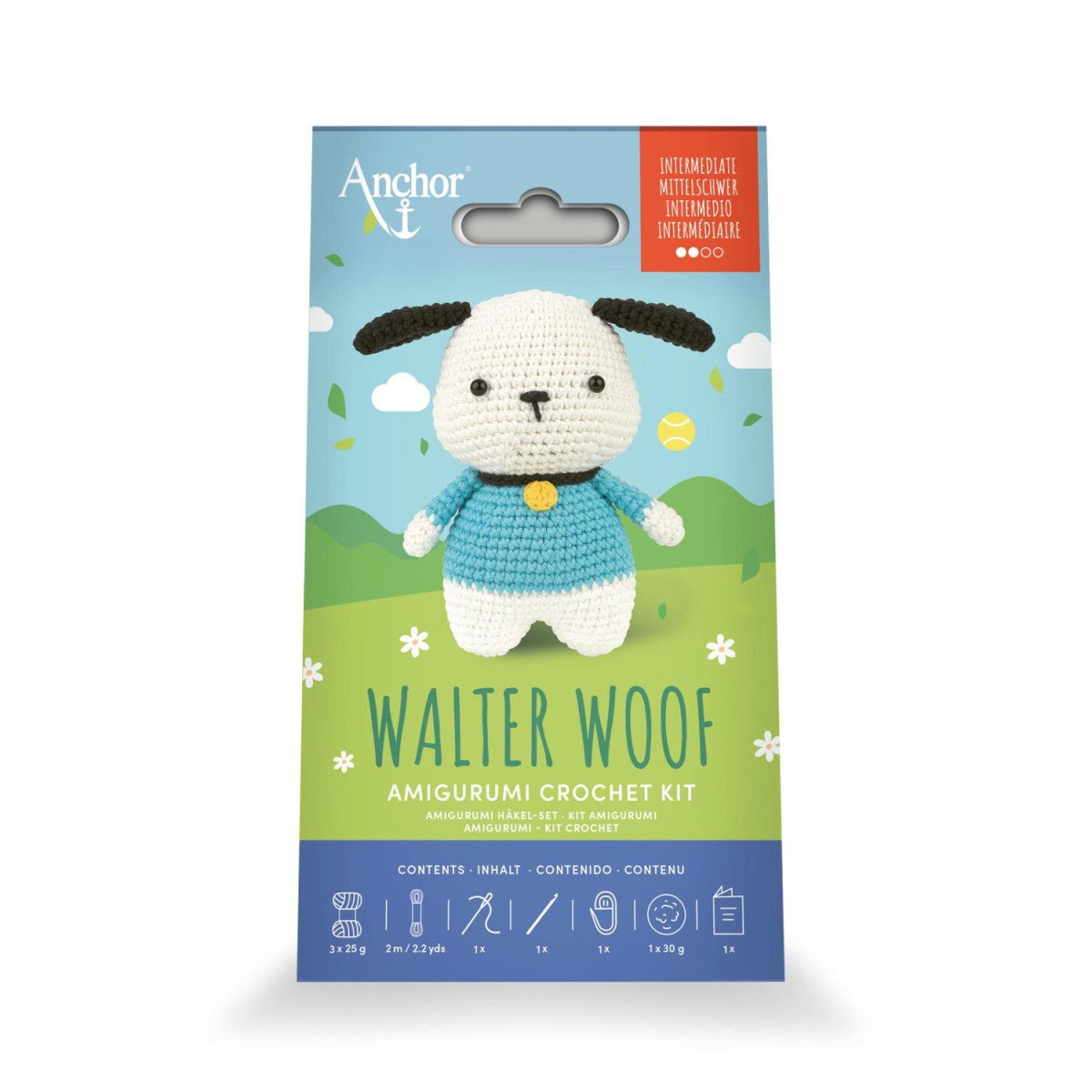 KIT AMIGURUMI - WALTER PERRO - ANCHOR