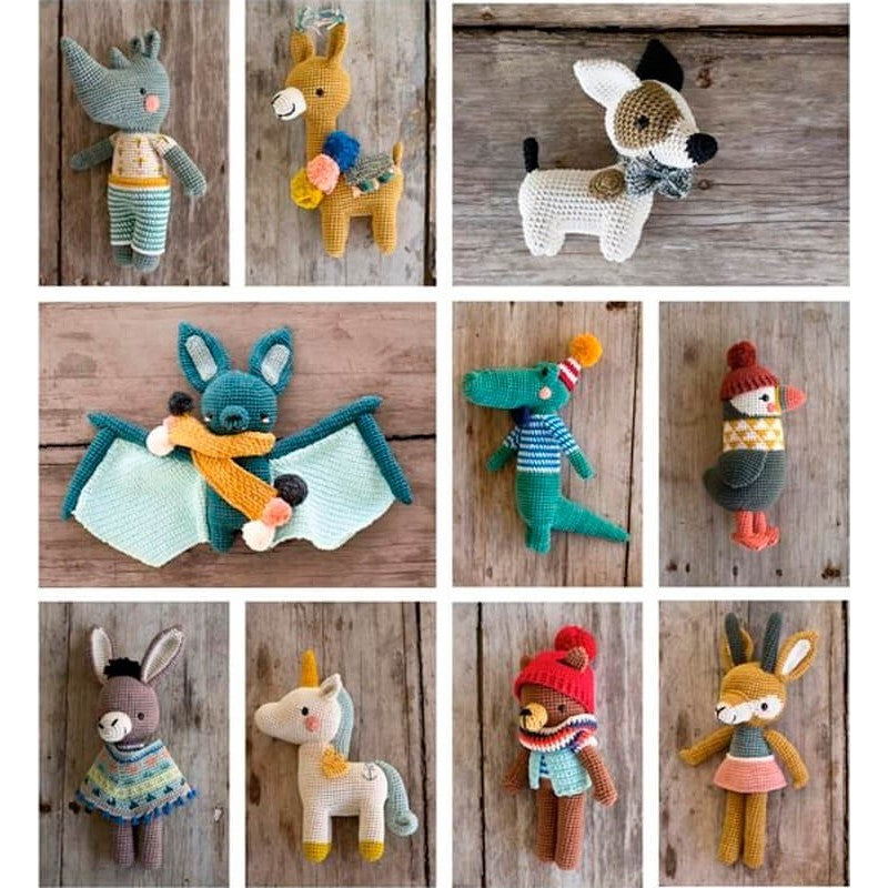 LA BANDA DE PICA PAU 20 DIVERTIDOS AMIGURUMIS