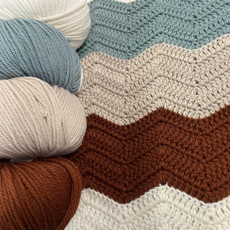 MANTA TEJIDA CON SUPER MERINO