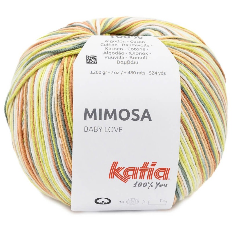 MIMOSA COLOR 309 - KATIA NOS PRESENTA ESTE COLOR DE SU LANA MAS CARIÑOSA