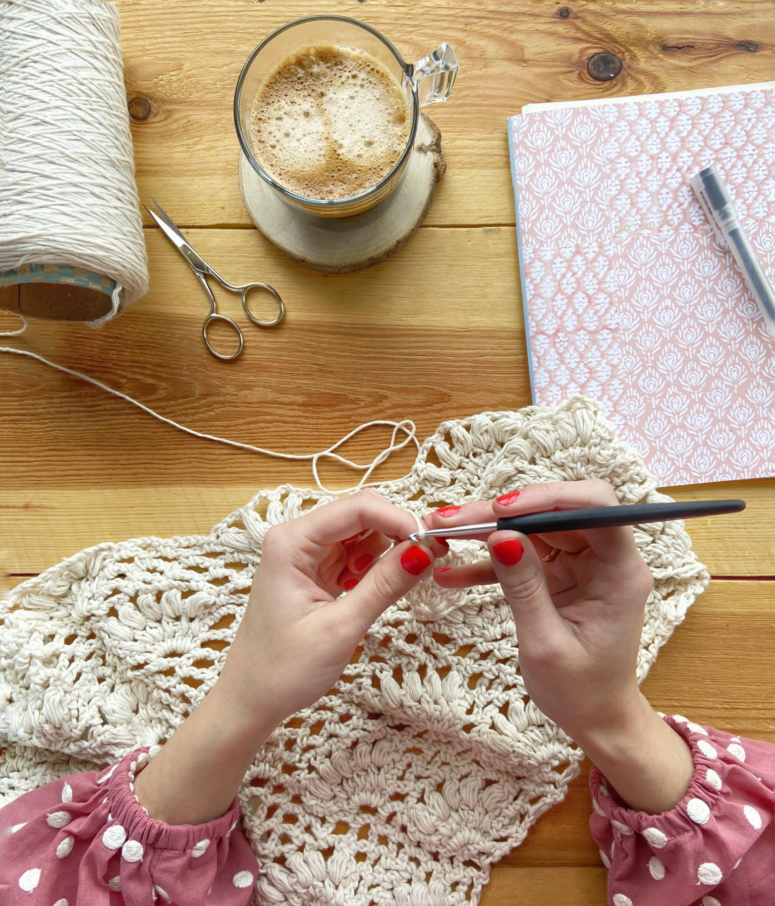 TEJER CHAL DE ALGODÓN