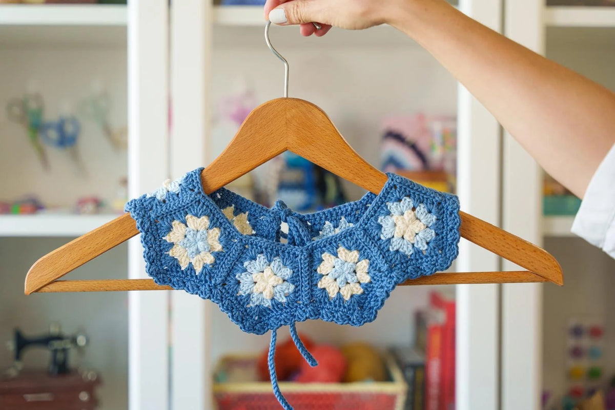 TALLER DE CROCHET - CUELLO DE GRANNY SQUARE 10 DE OCTUBRE