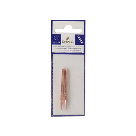 AGUJAS CIRCULARES INTERCAMBIABLES DMC - ROSE GOLD