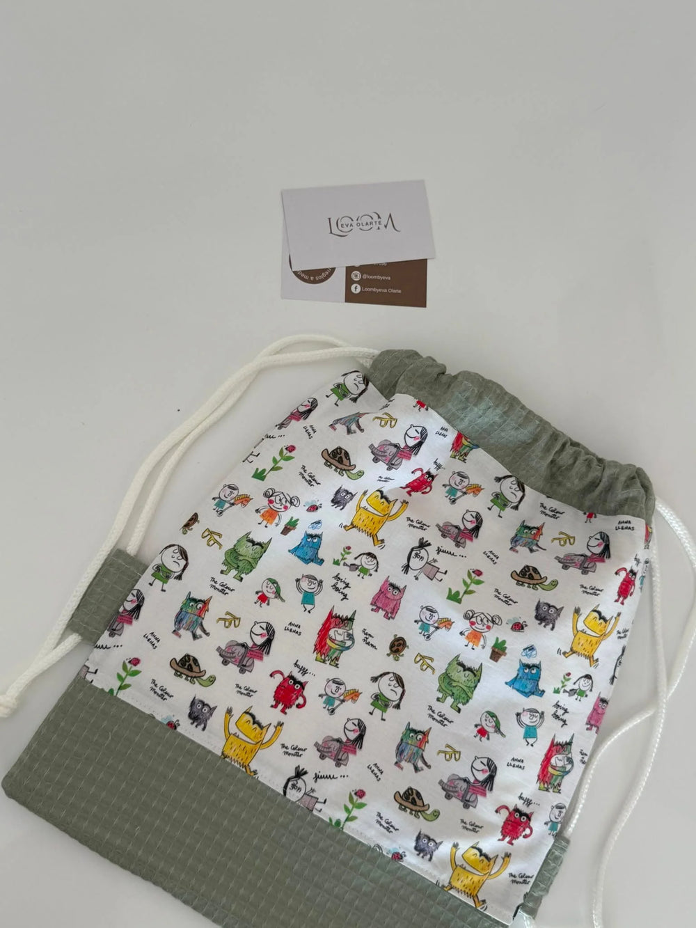 MOCHILA DE CUERDAS - UNA DE LAS LABORES QUE PUEDES HACER EN CLASE
