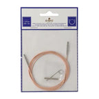 CABLE PARA AGUJAS INTERCAMBIABLES DMC - ROSE GOLD