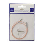 CABLE PARA AGUJAS INTERCAMBIABLES DMC - ROSE GOLD