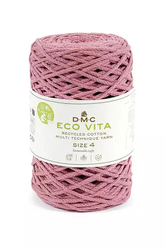 ECO VITA TAMAÑO 4 DMC - COLOR ROSA