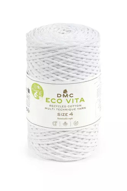 ECO VITA TAMAÑO 4 DMC - COLOR BLANCO