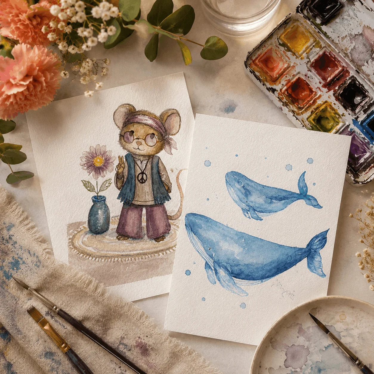 ILUSTRACIONES ACUERELA (27 JUNIO)