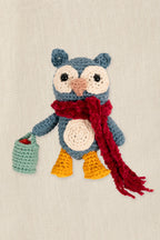 KIT DE AMIGURUMI - EL BUHO EN EL HUERTO