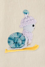 KIT DE AMIGURUMI - EL CARACOL ESQUIADOR