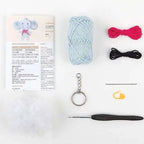 KIT LLAVERO MINI AMIGURUMI - ELI EL ELEFANTE - ANCHOR
