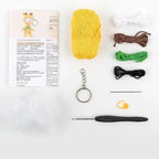 KIT LLAVERO MINI AMIGURUMI - GIGI LA JIRAFA - ANCHOR