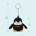 KIT LLAVERO MINI AMIGURUMI - PIP EL PINGÜINO - ANCHOR