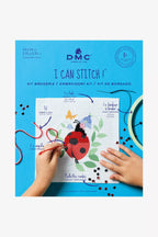 KIT INFANTIL PUNTO DE CRUZ LA MARIQUITA