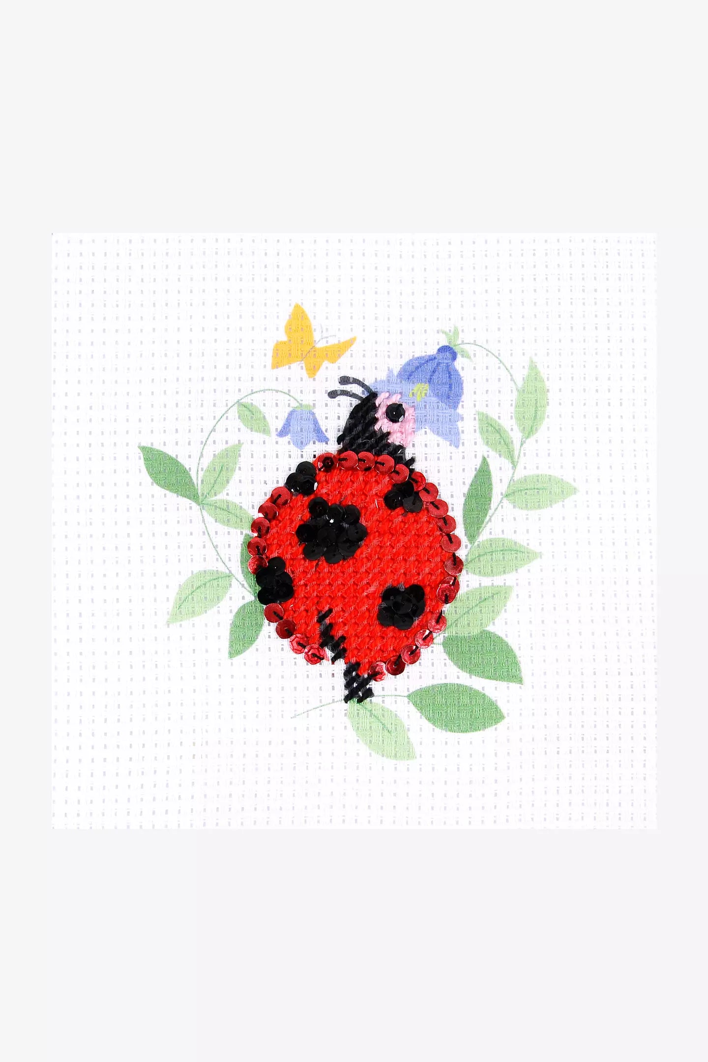 KIT INFANTIL PUNTO DE CRUZ LA MARIQUITA