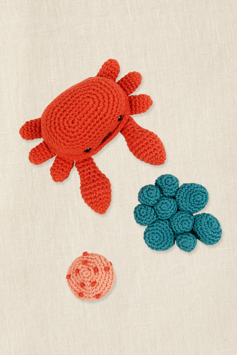 KIT DE AMIGURUMI - CANGREJO