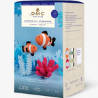 UN KIT PARA TEJER UNOS Adorables PEZ PAYASO EN SUS CORALES CON TODO LO NECESARIO. CON ESTE KIT YA NO TIENES EXCUSA PARA VIAJAR AL FONDO DEL MAR COMO JULIO BERNE