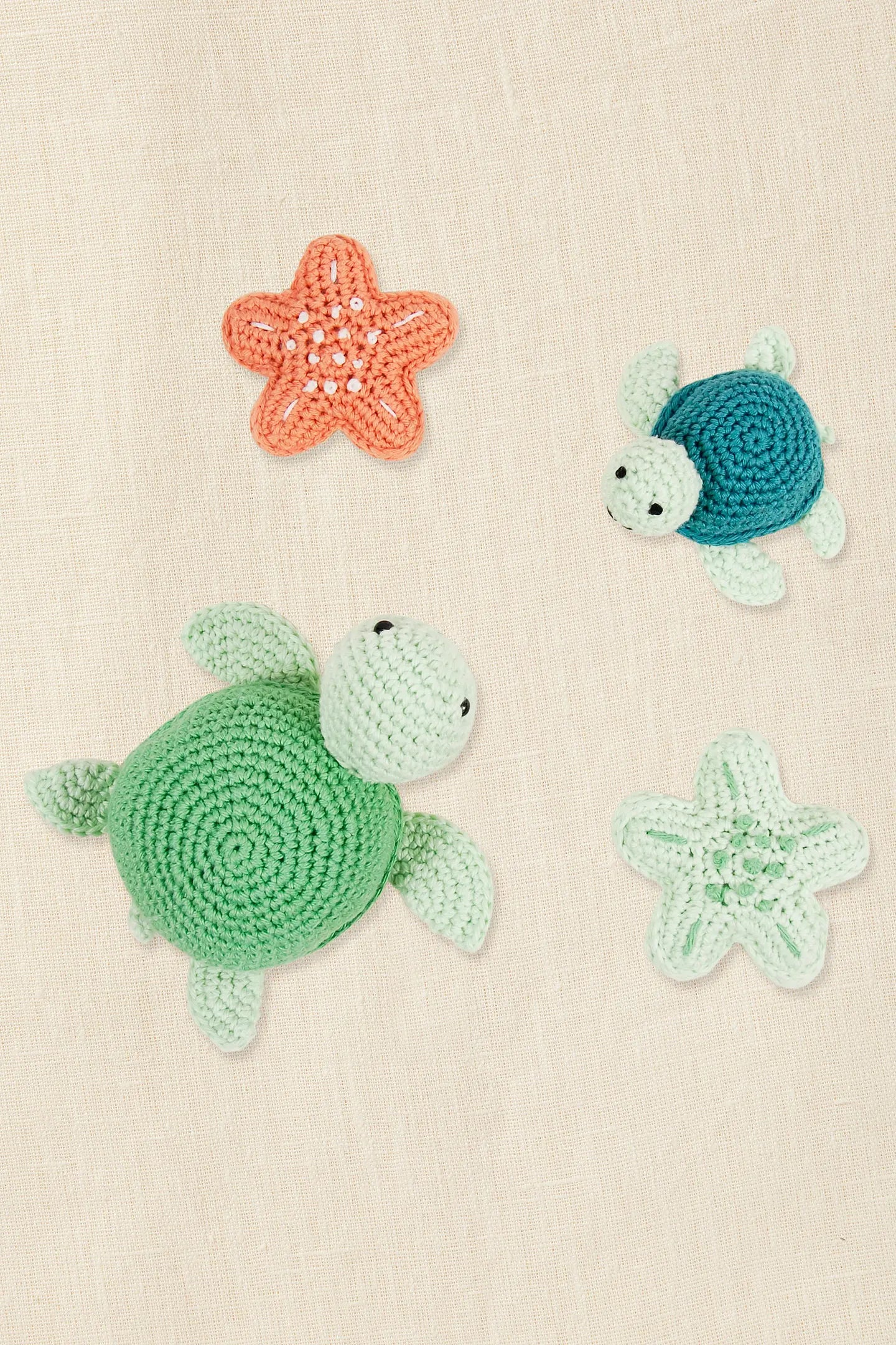 KIT DE AMIGURUMI - TORTUGA MARINA
