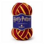 Ovillo Harry Potter DMC para tejer bufanda de las casas de Hogwarts