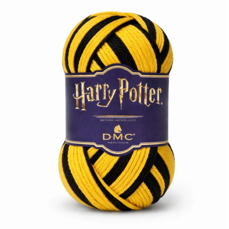 Ovillo Harry Potter DMC para tejer bufanda de las casas de Hogwarts