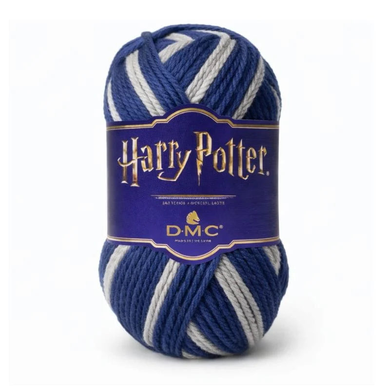 Ovillo Harry Potter DMC para tejer bufanda de las casas de Hogwarts