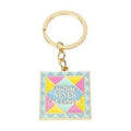 KEYCHAINS WITH WOOL, SEWING, AND PATCHWORK DESIGNS
