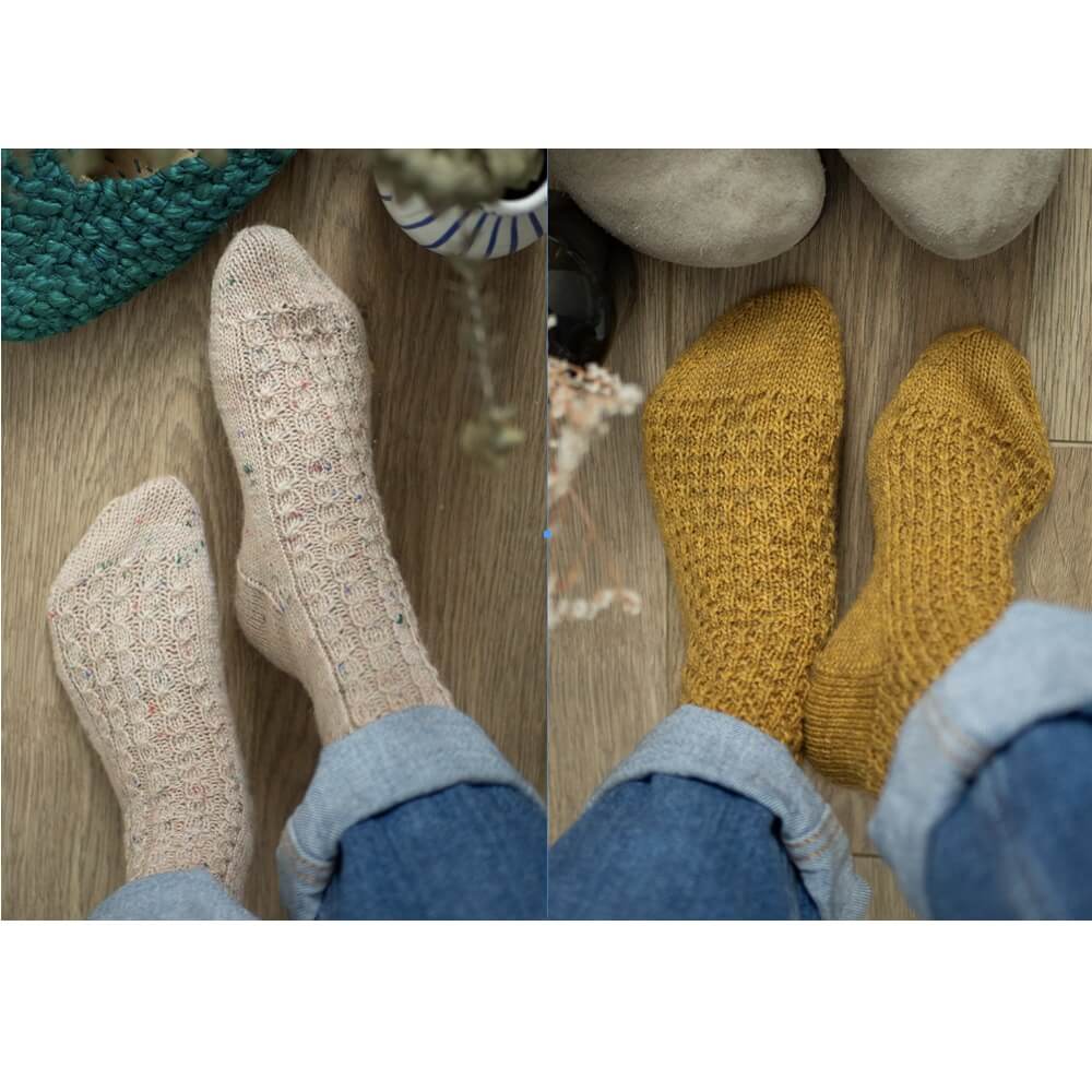 LET’S SOCK! – LA GUIA DEFINITIVA PARA TEJER CALCETINES DE LUCIA RUIZ DE AGUIRRE