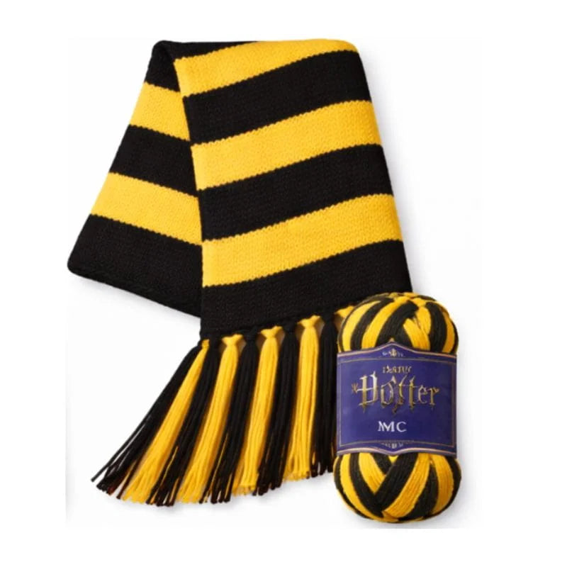 Ovillo Harry Potter DMC para tejer bufanda de las casas de Hogwarts