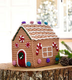 CASA DE JENGIBRE A CROCHET - TEJE TU PROPIA CASITA NAVIDEÑA CON EL LIBRO DE PATRONES NAVIDEÑOS SPARKLING CROCHET CHTISTMAS