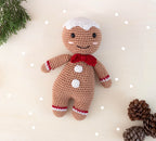 MUÑECO DE JENGIBRE A CROCHET. PATRON EN LA REVISTA.