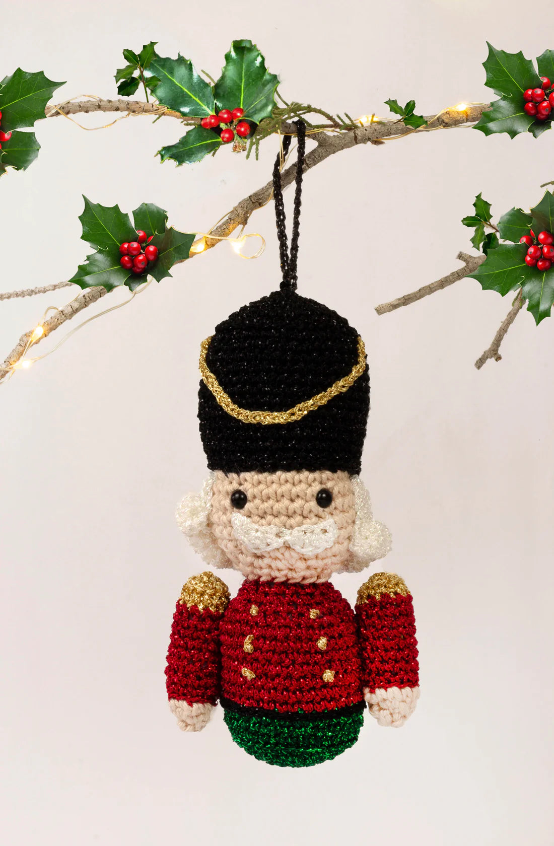 SOLDADO DE PLOMO A CROCHET - CON LA REVISTA A SPARKLING CROCHET CHRISTMAS TEJE TU ADRONO PORPIO