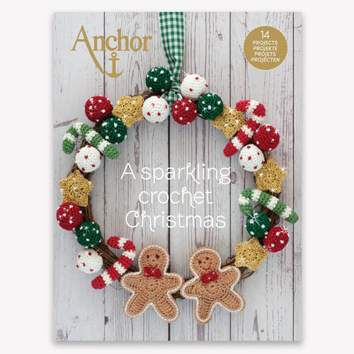 Revista decoración de Navidad a crochet. A sparkling crochet Chritmas.