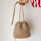 CROCHET BOLSO RAFIA (20 DE JUNIO)
