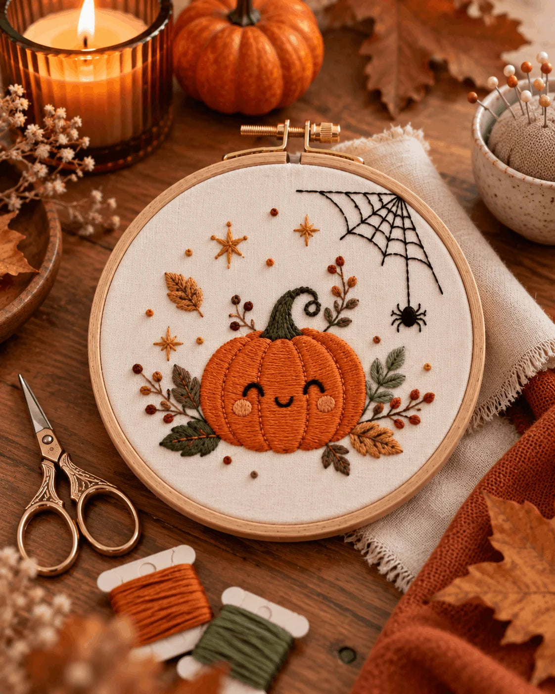 BORDADO DE HALLOWEEN EL 24 DE OCTUBRE