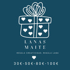 UNA TARJETA REGALO PARA AMANTES DE LO HAND MADE, UNA FORMA DE NO FALLAR.