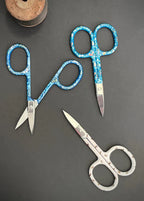 Tijeras de bordado con diseño