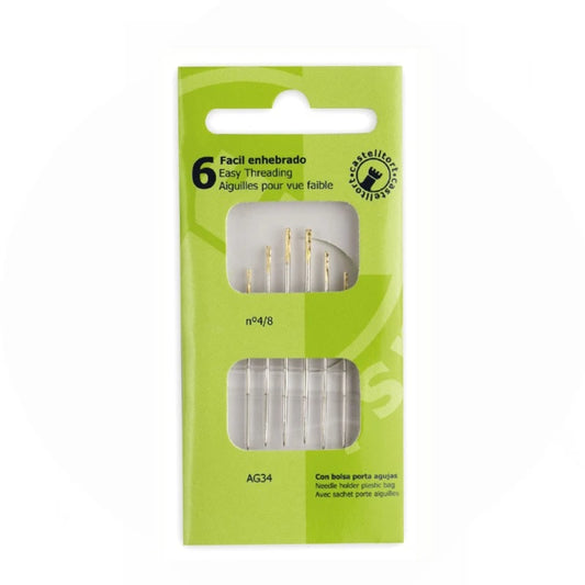 AGUJAS DE COSER PARA CIEGOS