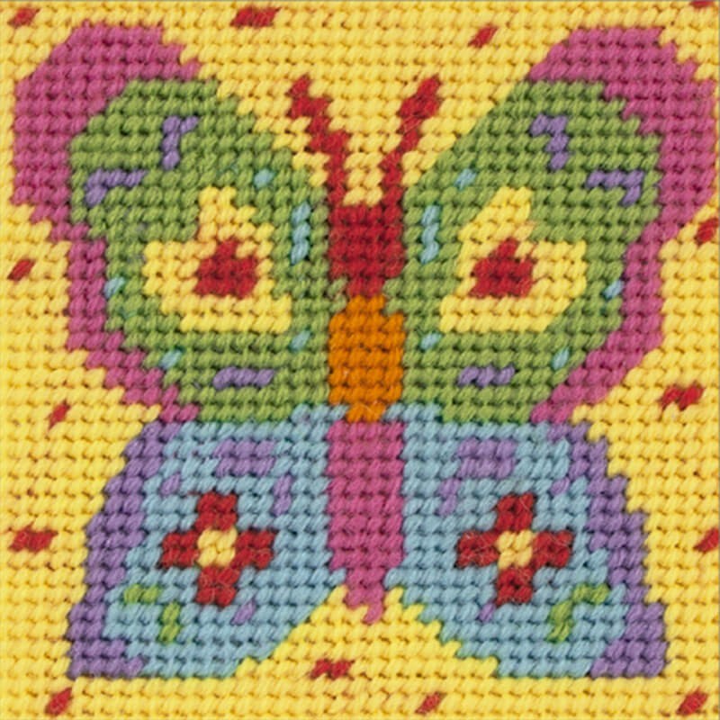 1ST KIT DE TAPICERIA - BUTTERFLY - ANCHOR