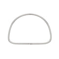 ASAS DE METAL OVALADAS PARA BOLSO
