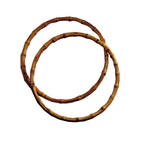 ASAS REDONDAS DE BAMBU PARA BOLSOS