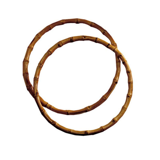 ASAS REDONDAS DE BAMBU PARA BOLSOS