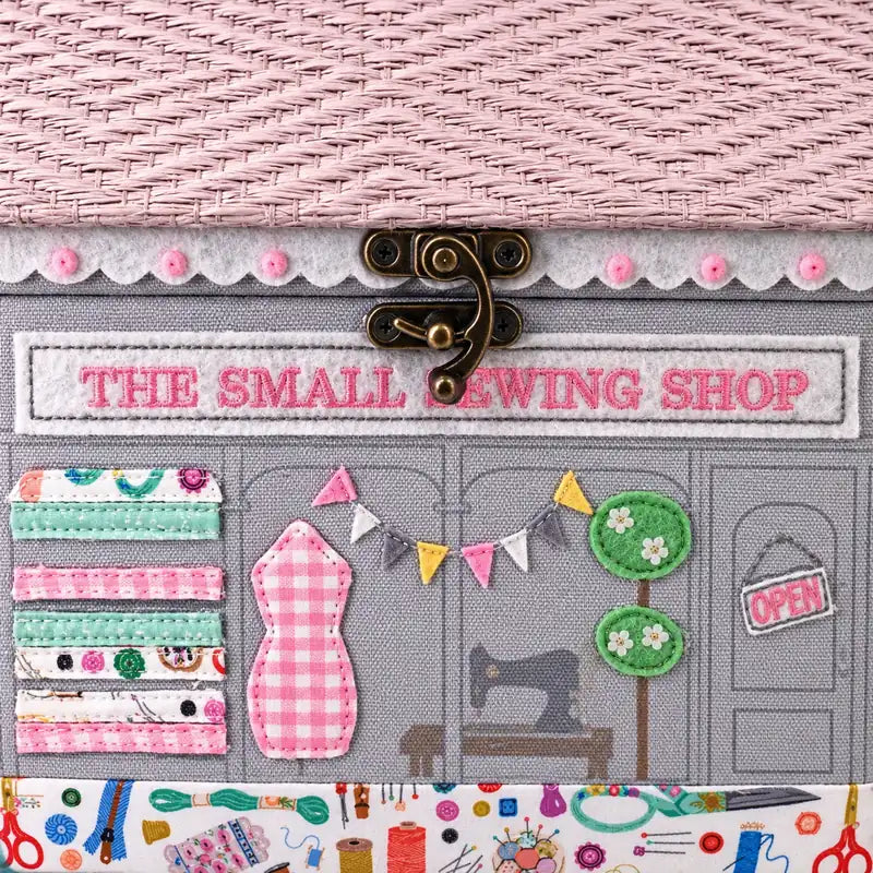LARGE PRINTED SEWING KIT HABERDASHERY