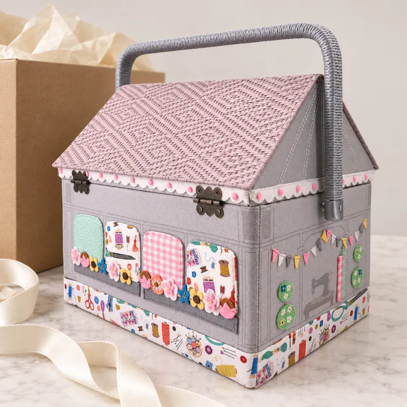 LARGE PRINTED SEWING KIT HABERDASHERY