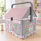 LARGE PRINTED SEWING KIT HABERDASHERY